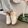 2025 spring new soft-soled casual sports shoes women's comfortable driving German training shoes running ballet Forrest Gump shoes women