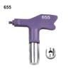 Steel Airless Spray Nozzle with Variable Fan Widths from 3.9 to 13.7 Inches Depending on Series for Customized Coating Coverage