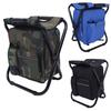 Angelstuhl Klapphocker Tragbarer Rucksack Kühler Isoliert Picknicktasche Sitz