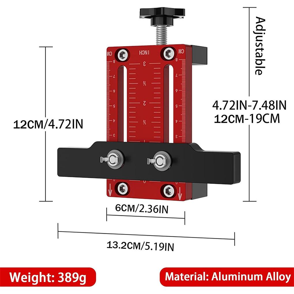 Aluminum Alloy Cabinet Door Installation Positioner Door Installation Cabinet Door Mounting