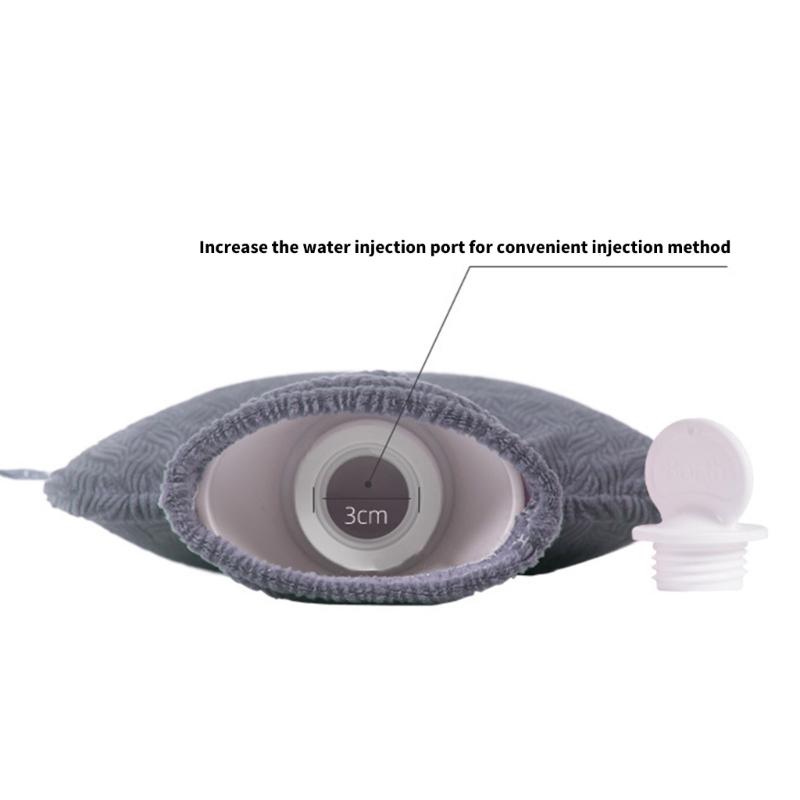 Extra Large Hot Water Bag With Thick Insulation Safe Heat Retention Hot Water Bottle For Home Travel Winter Essential