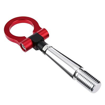 Tow Hook Track Screw On Front/Rear Bumper Tow Hook Replacement for Mitsubishi Lancer EX Nissan