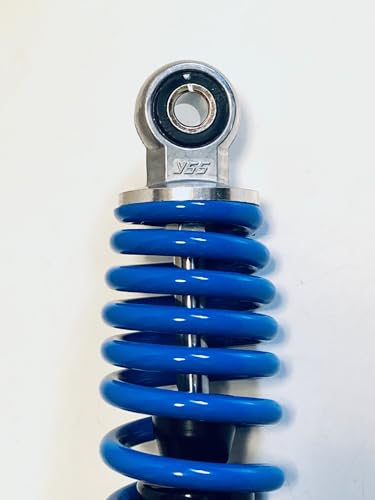 YSS Rear Suspension, Chrome/Blue, 5-Stage Spring Preload, for Address V125/G/S, V125-315mm
