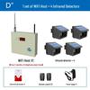 Black Iron Solar Wireless Anti-Theft Infrared Security Alarm for Fish Ponds and Orchards
