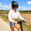 Ski Helmet Accessories 2 Pieces Motorbike Decorations Cool Motorcycle Helmet Horns For Skiing Scooter Outdoor Riding Road