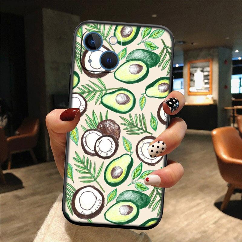 IK8 Avocado fruit art Phone Case for OPPO A40 A60 A80 A15 A16 A16K A12 A17 A17K A54 A54S A53 A53S A55 A56 A57 A98 F23