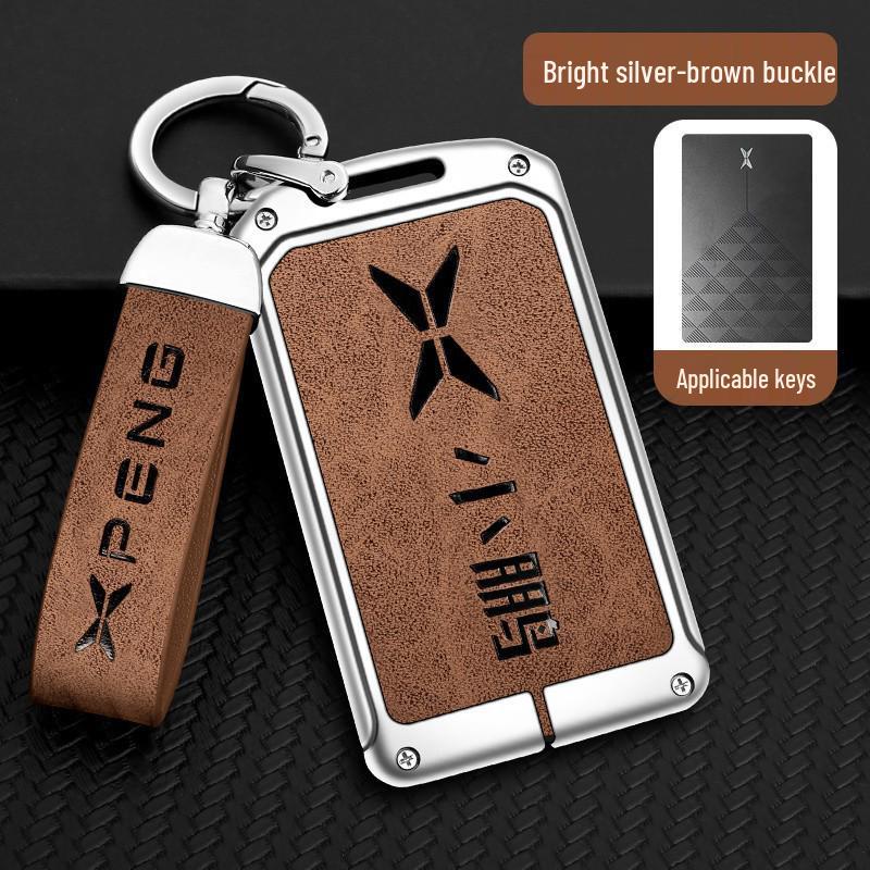 Compatible Models: Xiaopeng P7, P5, G3, G3i, G9 Key Case – Unisex Car Key Shell Cover