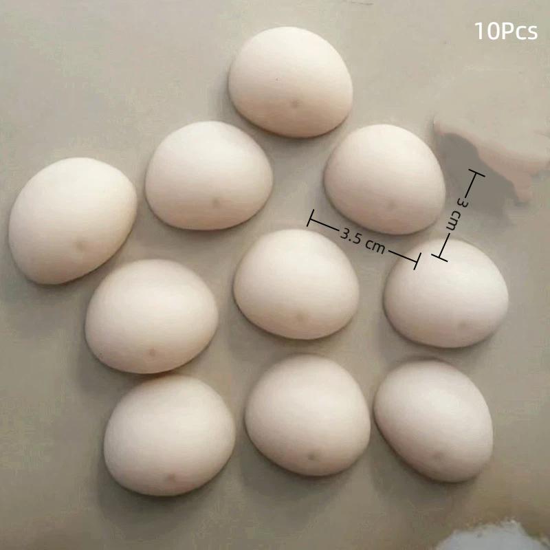 10 Pcs Phone Decoration Accessories Toy Fun Noctilucent Squeeze Stereo Relieve Stress Peach Bum Sticker Mobile