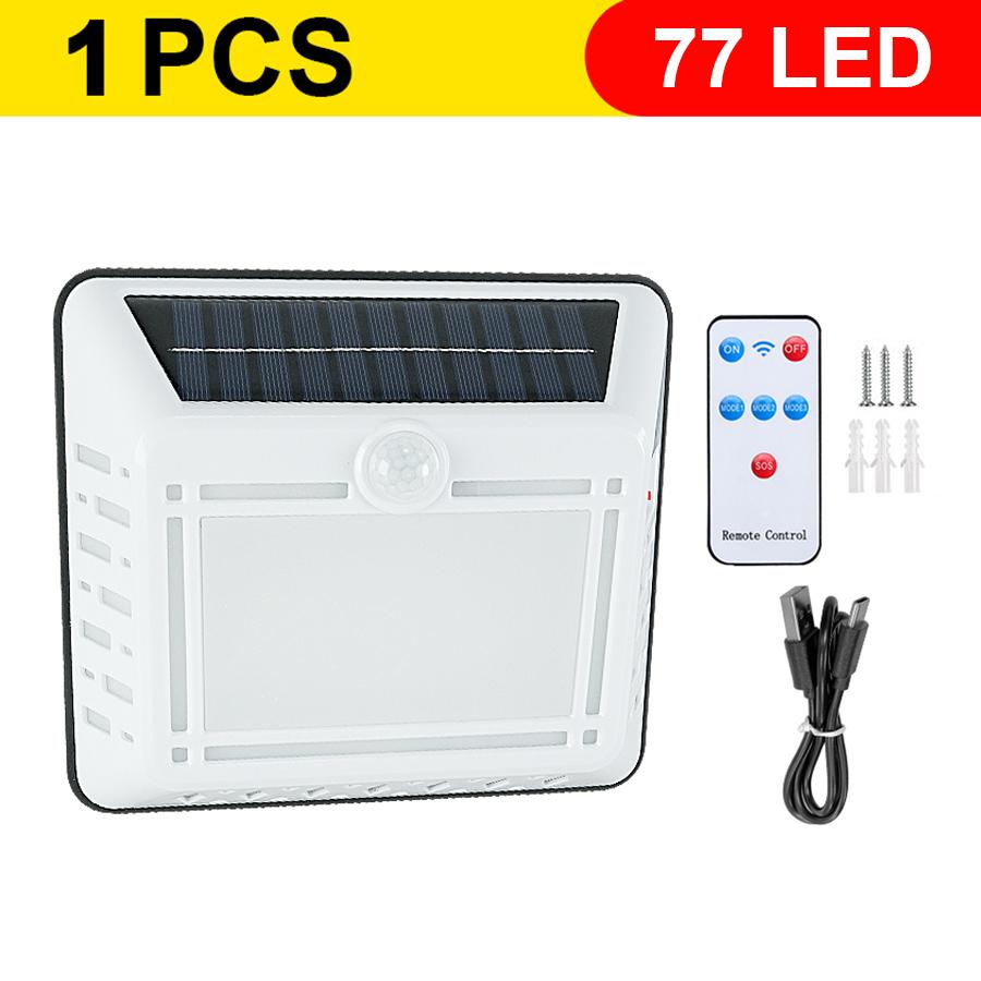 600W/300W Outdoor Solar Lights 120 LED 8m Motion Sensor Solar Security Lamps Waterproof Solar Wall Lights for Garden Garage Door 300W Small size