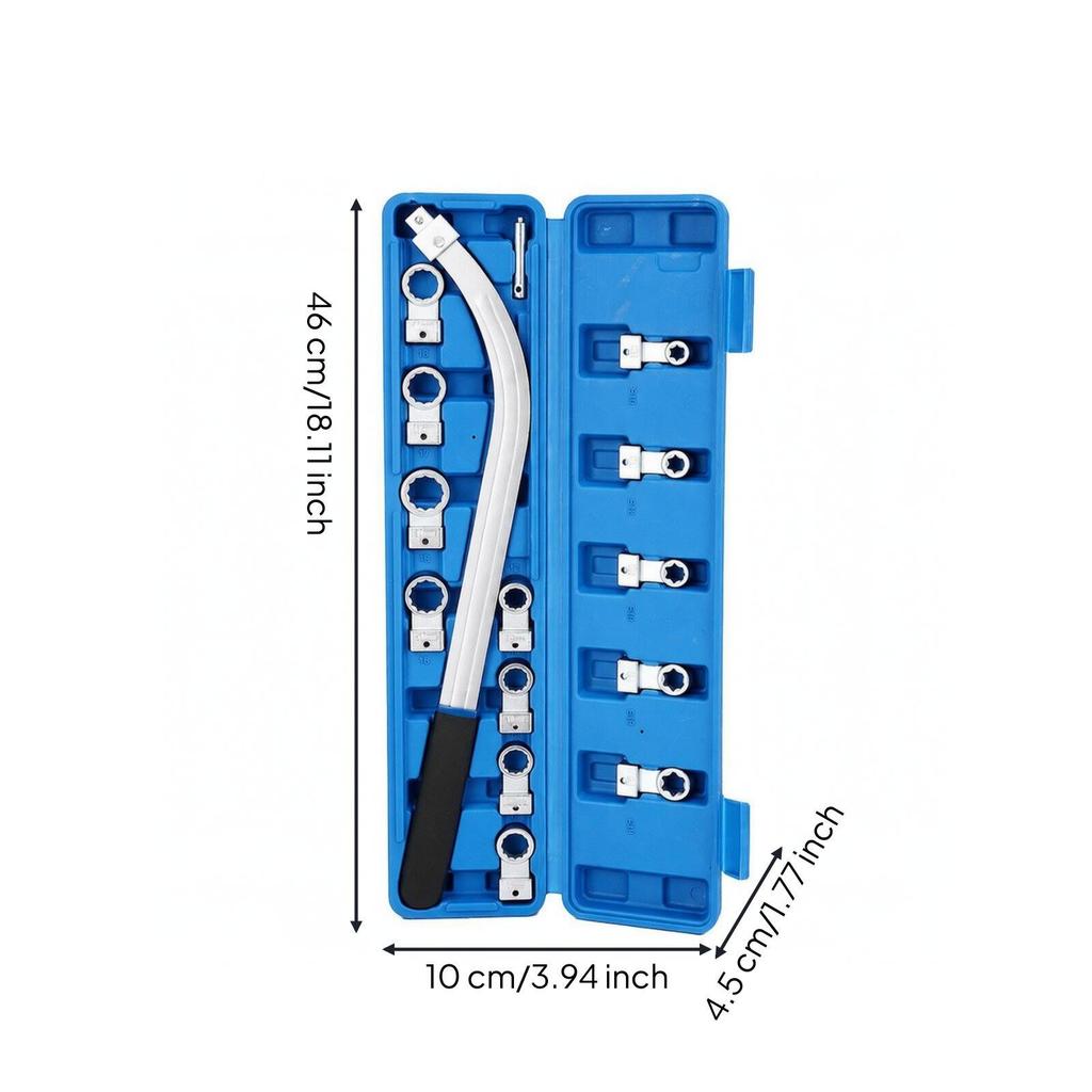 15 Pieces Belt and Pulley Tool Rust Resistant for Garage Repairs, Auto Mechanics