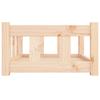 Vidaxl Dog Bed, 65.5X50.5X28 Cm, Solid Pine Wood