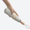 Colorful Windproof 8-Bone Umbrella with Solid Wood Handle Simple Three-Fold Design for Men And Women Small Fresh Style