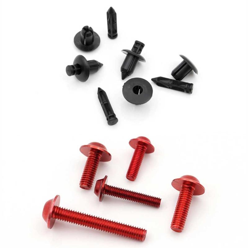 193Pcs Motorcycle Universal Fairing Bolt Kit Screws Fasteners Fixing Sportbike