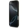 Guess 4G Circle Classic Logo MagSafe case for iPhone 17 black