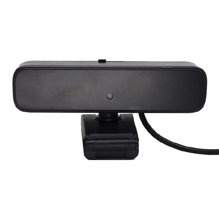 Clear 4K Resolution Webcam PC Camera With Two Mics And Speaker For Online Learning Conferences