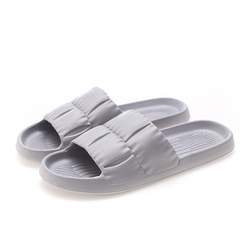 Summer Soft Sole EVA Household Slippers Women's Non Slip Home Bathroom Shower Couple Cool Slippers