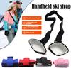 Adjustable Nylon Skiing Bags Pole Shoulder Hand Carrier Lash Handle Straps Porter Hook Loop Protecting For Ski Snowboard