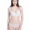 European & American Sexy Lace Bra Set: French Embroidered, Anti-Sagging Design for Smaller Look.