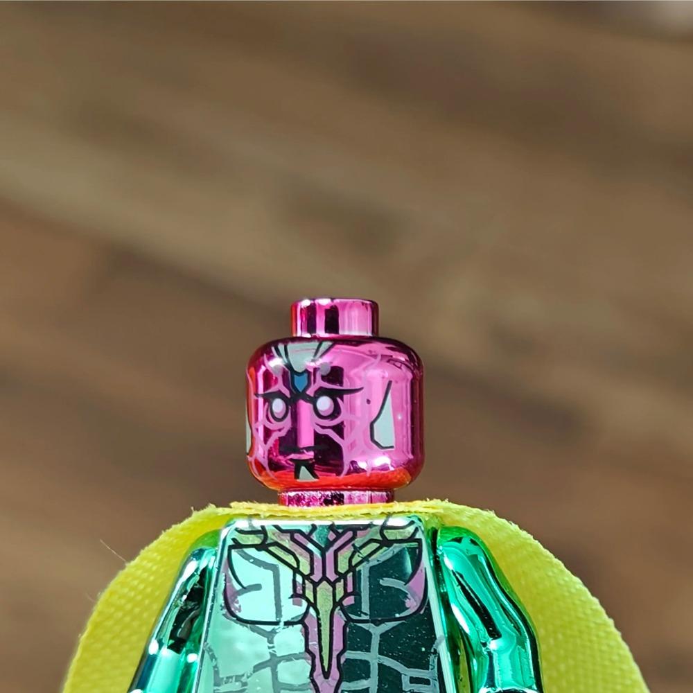 Electroplate Plating Chrome Mr Gold Building Blocks Golden Mini Action Figure Toys