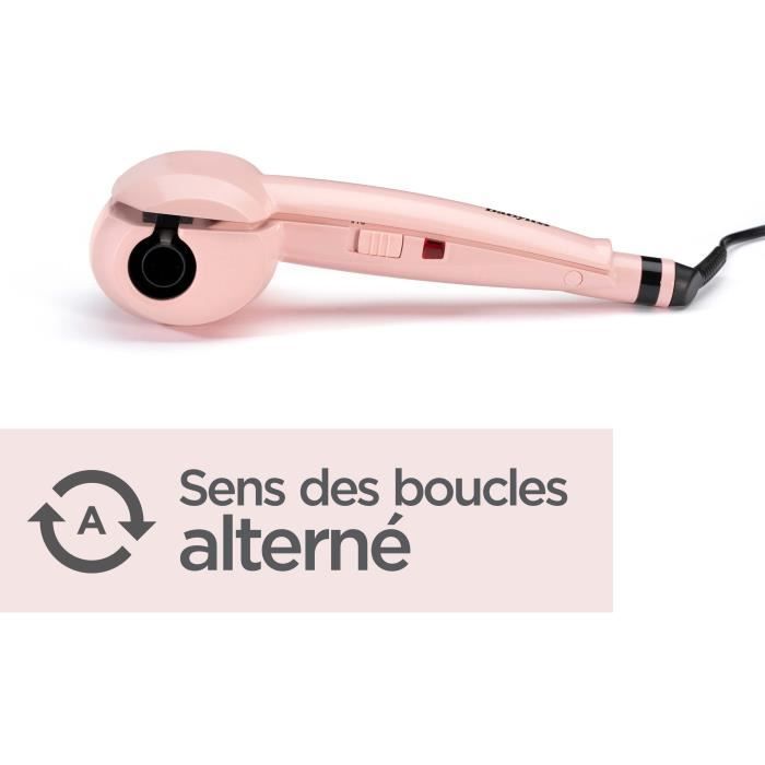 Boucleur - babyliss - 2664pre curl secret rose blush - pour des boucles faciles et sans effort