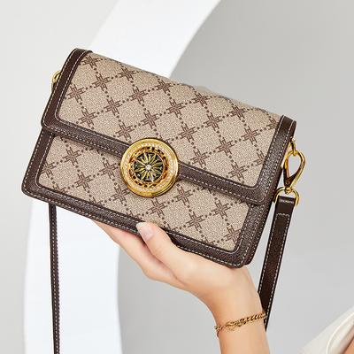 2023 Nová dámská taška Jedno rameno Crossbody Léto Vysoce kvalitní Móda Malá čtvercová taška Kabelka s potiskem Malá Populární Trend