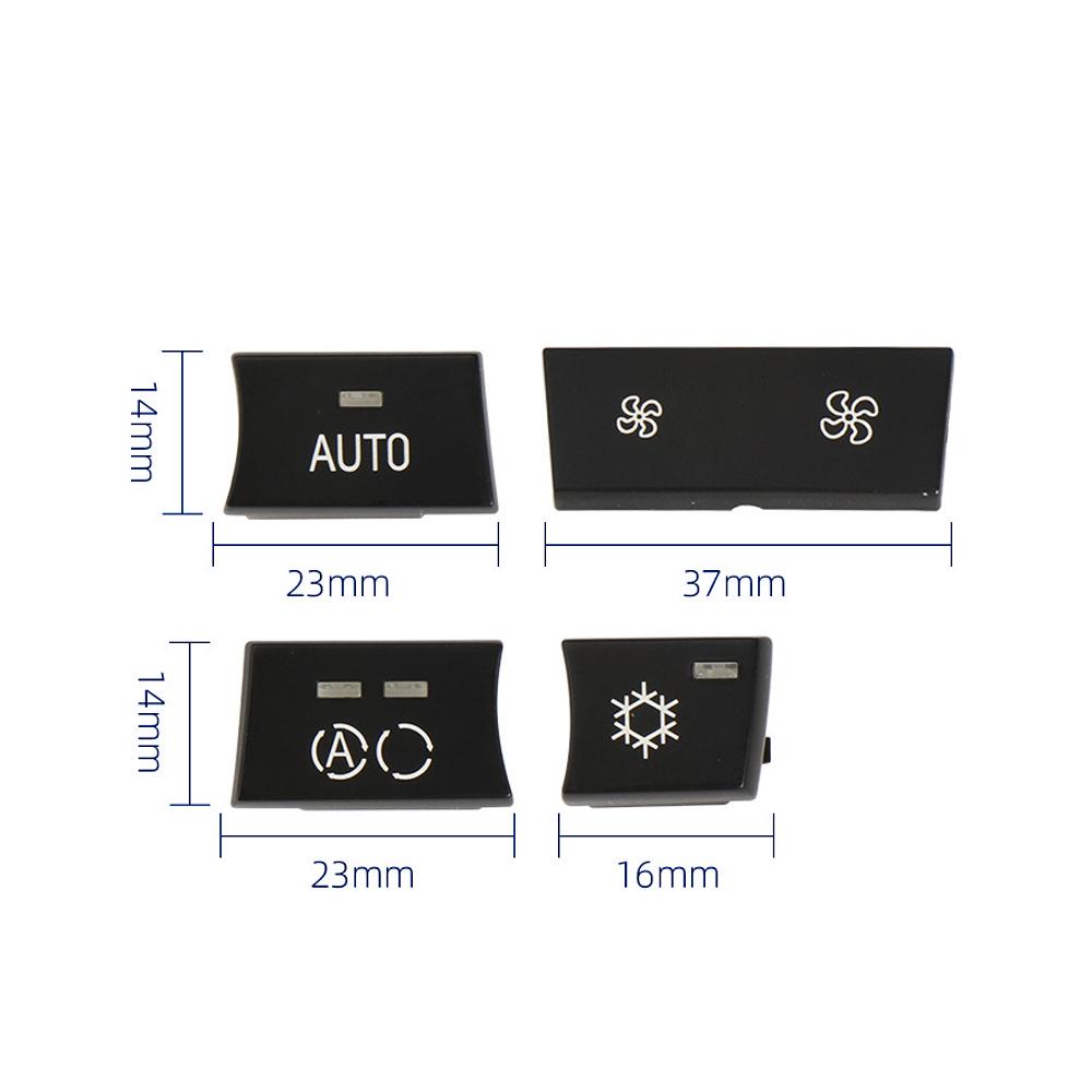For BMW 1 3 X1 X3 Series E87 E84 E90 E91 E92 E93 F25 Car Dashboard Air Conditioning Ventilation Control AC Button 64119344143