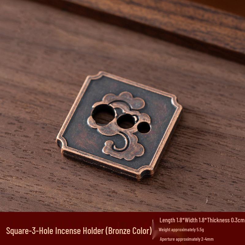 Kodo Multi-Hole Gourd & Water Drop Incense Holders: Turtle, Zen Lotus, Dragon Soaring Designs