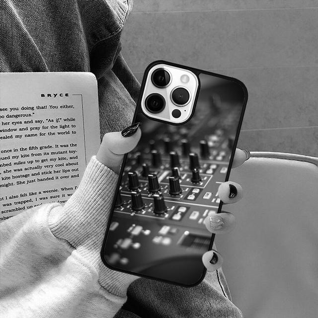 DJ Mixer Music Phone Case Cover for iPhone 17 Air 16 16e 15 13 14 11 12 Pro Max Plus  coque fundas Shell