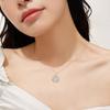 Simple Minimalist Stainless Steel Geometric Pendant Necklace For Women