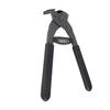 17cm HandHeld Carbon Steel Silent Pliers Leather Craft Hole Punch Tool 4mm(4 Teeth)