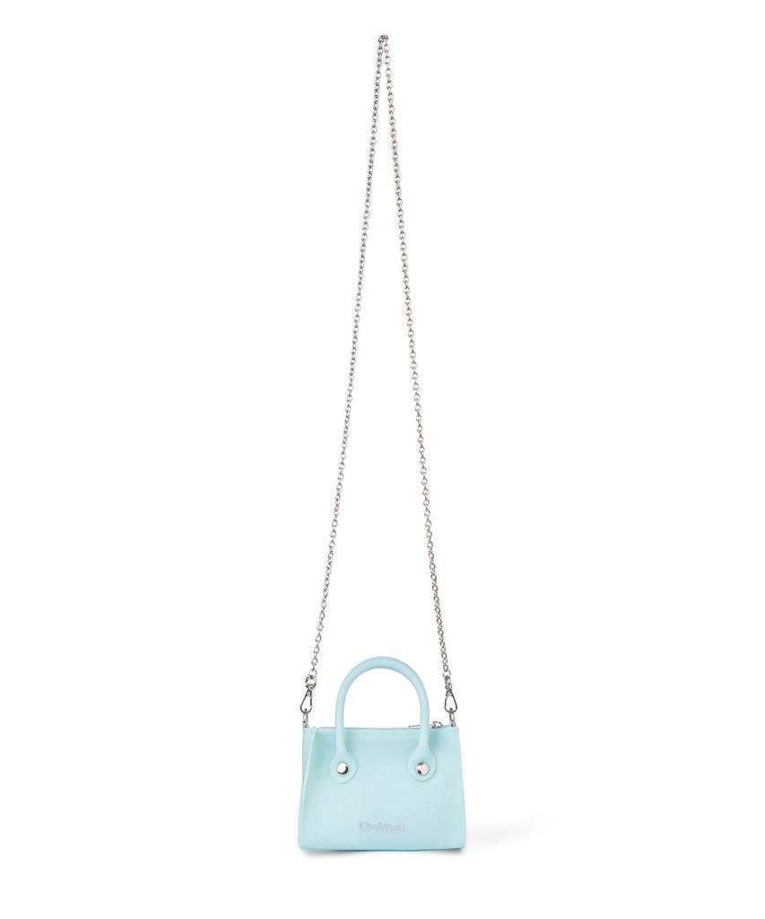 Deinet Jelly Chain Mini Bag In Ice Blue