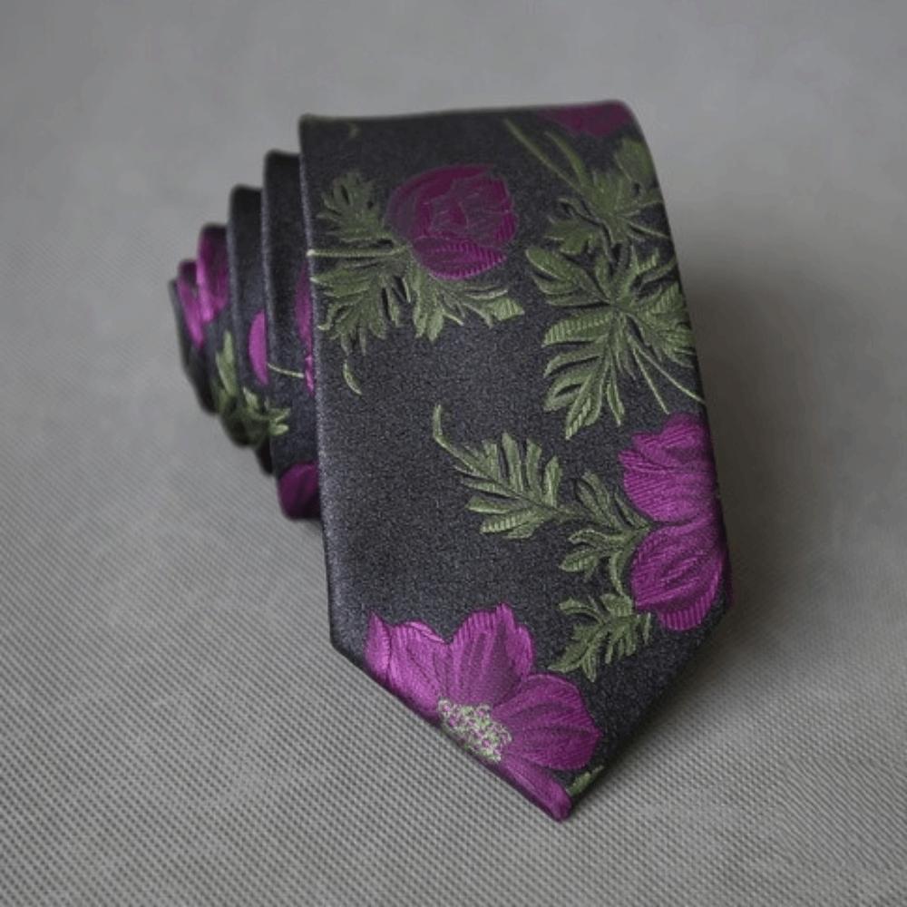 Red Blue Green Business Neckties Flower Feather Groom Cravat New Wedding Men Tie  Wedding Party