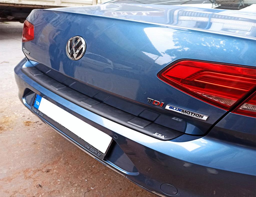 

Накладка на задний бампер Esa (Sedan, ABS) для Volkswagen Passat B8 2015-2023 гг