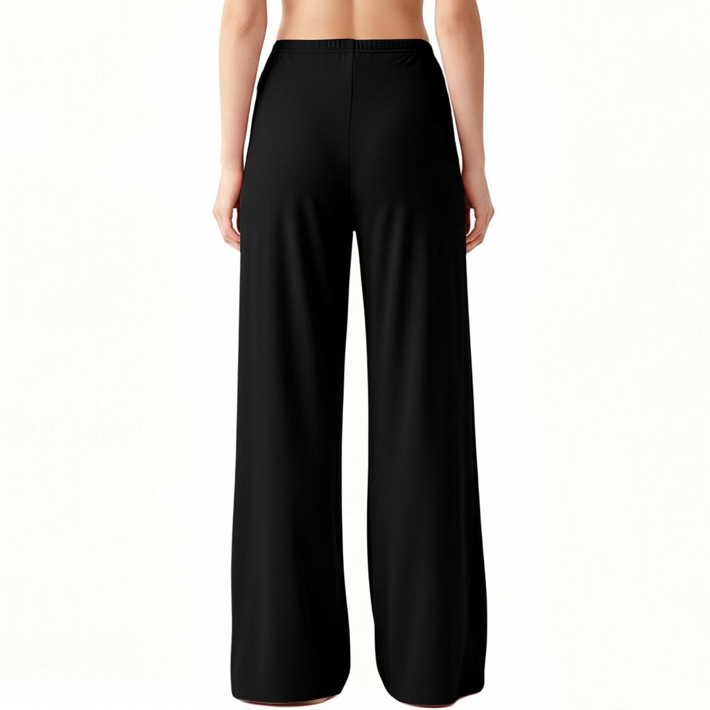 Damen locker lässig schnell trocknend Weitbein Jogginghose Yogahose Hose