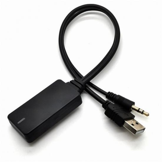 Aux Wireless Auto Bluetooth5.0 Adapter Cable Audio Music For BMW E90 E91 E92 E93