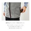 [Special Anminkan] TOROY Men's Boa Fleece Vest, Lined Boa Corduroy Style Full Zip Vest, Brushed, Men's, Father's Day, Cold Protection, Warm, Winter,