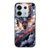 Cartoon Dragon Case for Xiaomi Redmi 10 10C 9C 9A 9i 9 Prime 9T 12 12C 10A K40 Pro Black Soft TPU Mobile Phone Bag Cover
