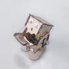 DIY Coin Eating Robot Model Teaching Steam Project Kit Children's Science Experiment Education Toy Wooden Assembly Kit