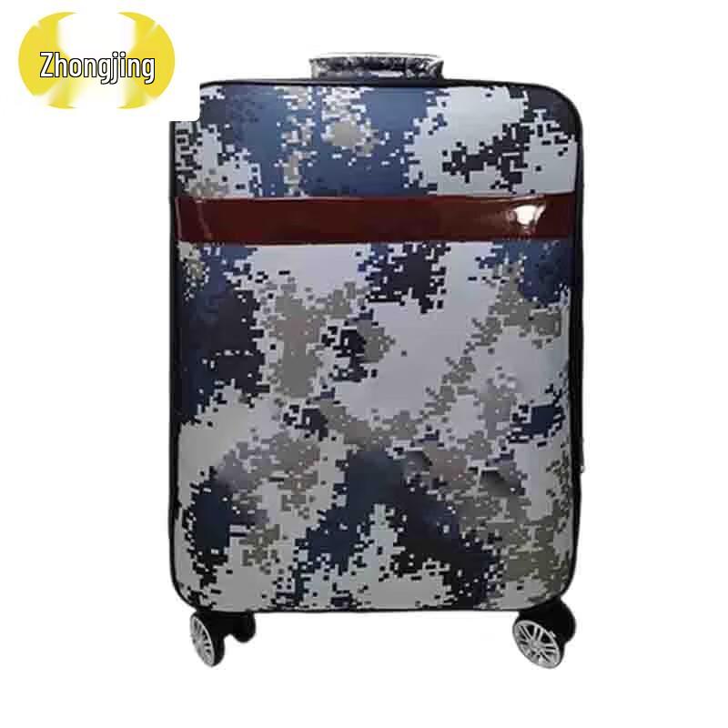 Zhongjing Veteran Commemorative 24-inch Camouflage Rolling Suitcase