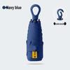 New Macaron Color Five-Fold Ultra-Light Sun Protection Compact Mini Umbrella with Buckle Handle