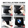 DKXA1 Car Logo Headrest Cushion Cover Badge Head Neck Pillow Case For BMW M Performance E36 E46 E60 E90 E91 E92 E93 F30 F20