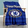 Chelsea Personalized Name Blanket Cozy Personalized Blanket Comfortable for Home Decor Office Chair Picnics Bed All-Season Use