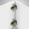 Ultra-short arm Opening hole Container Hinges Desk Cabinet Hardware Wardrobe Inner Hinges