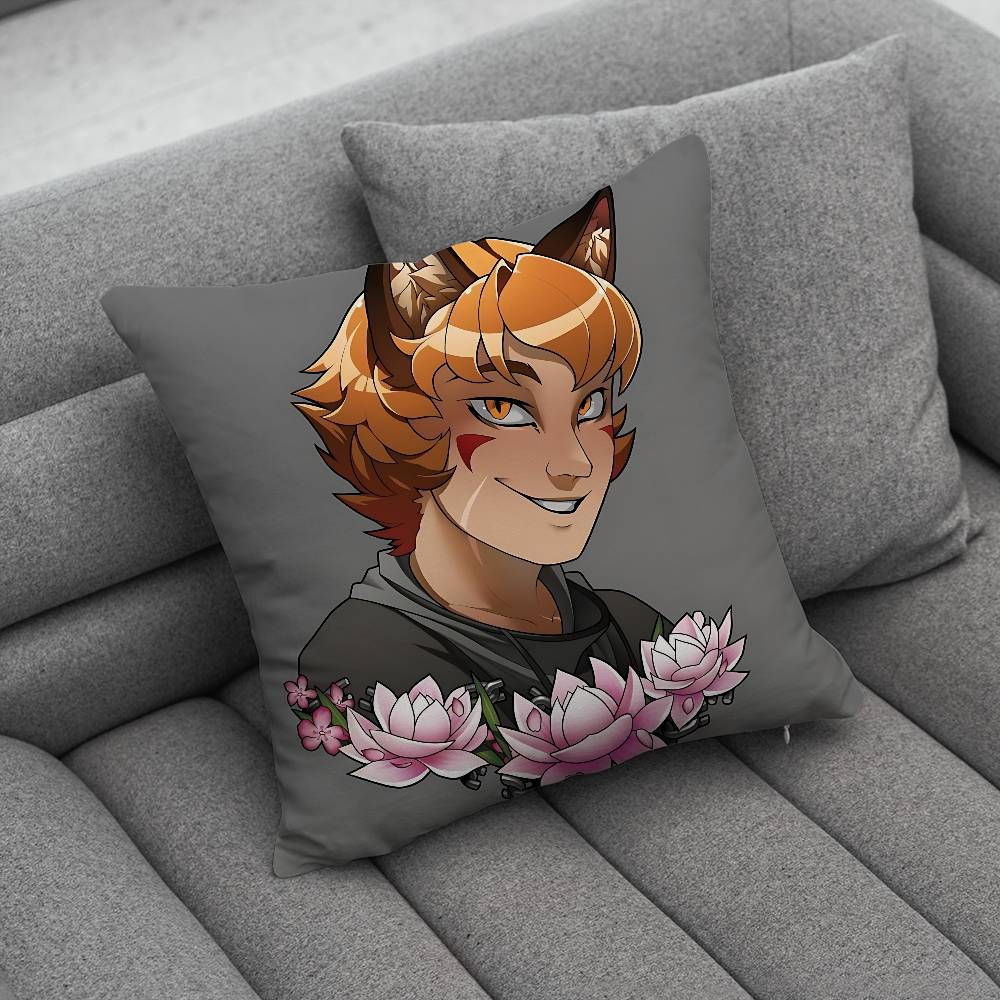 With You RRen 14 DDays Print Pattern Sofa Cushion Cover Pillowcase Home Party Car Bedding