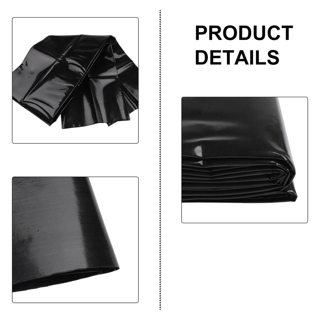 Flexible Pond Liner Pond Liner Garden Landscaping 10x10ft Black Pond Liner For Landscaping Aquatic Safe Customizable Size