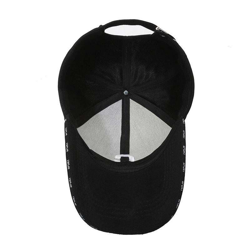 Fashion Hat Men and Women New Breathable Korean Tide Outdoor Baseball Cap Letters Embroidery Big C Sun-shading Staircase Cloth Duck Tongue Cap