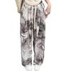 Neue Freizeithose Hohe Taille Locker Sommer Atmungsaktiv Fallend Weitbeinige Hose Gerade Hose Oberbekleidung