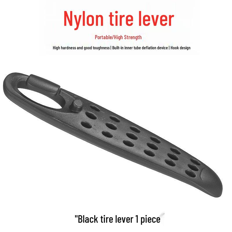 

Нейлоновые бортировки VXM для горных и шоссейных велосипедов - Эффективный инструмент для снятия и ремонта шин Nylon Tire Lever Single Piece чёрный