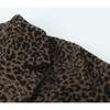 European & American Style Autumn Women's Leopard Print Coat Jacket 8340701