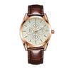 Men's High-End Six-Hand Quartz Watch for Cross-Border Business